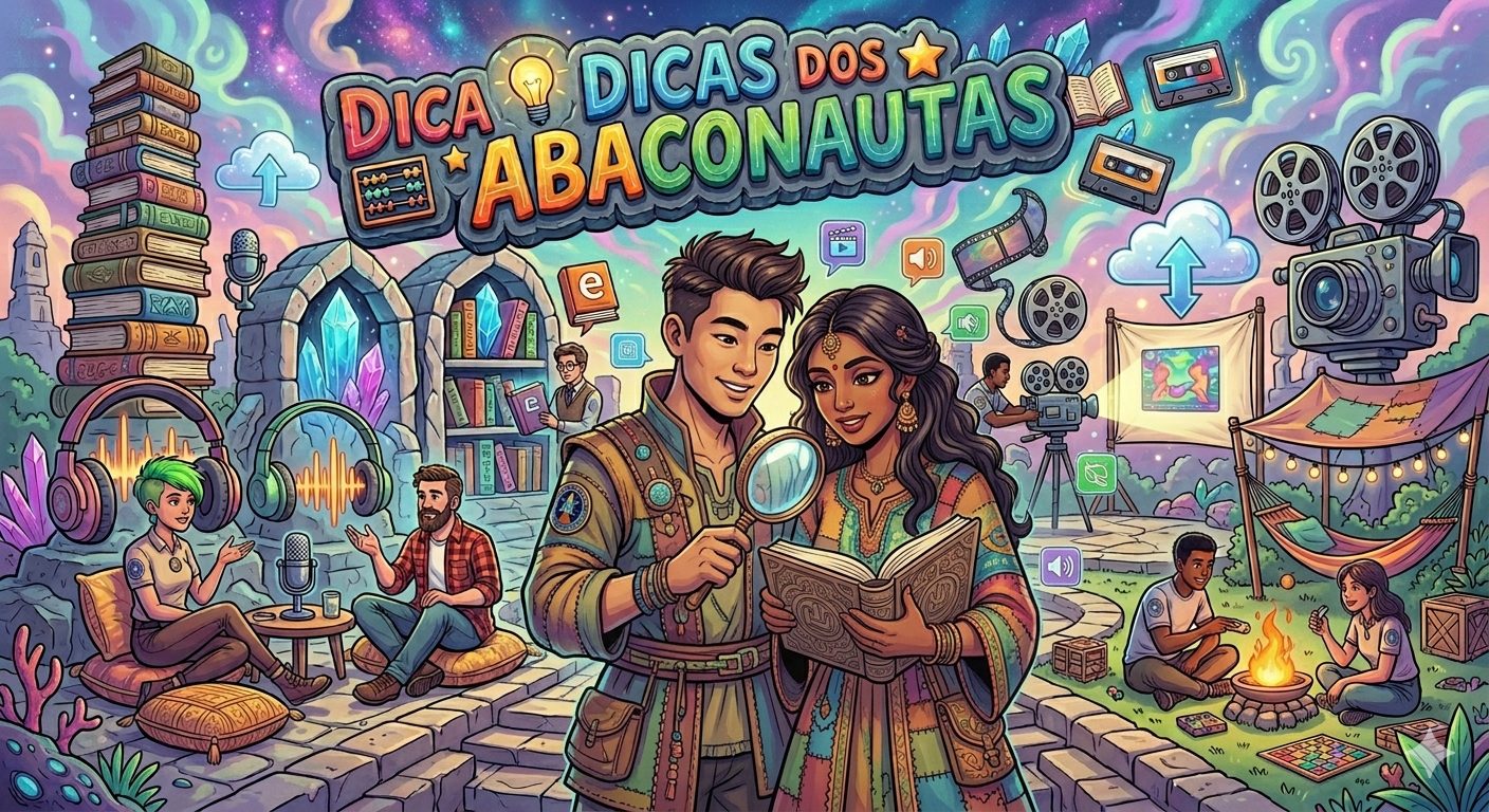 FILMES, LIVROS, SÉRIES, PODCAST....